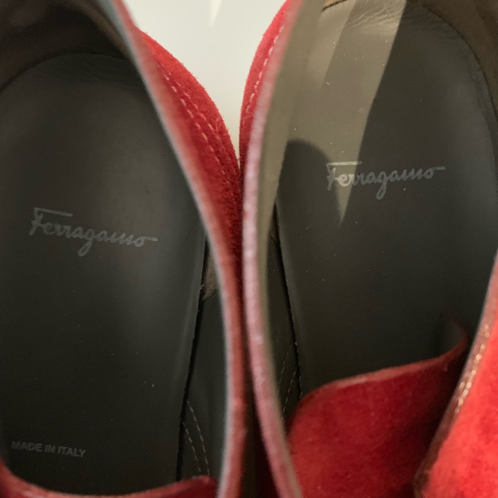 Feragamo Suede Chukka Boots - Picture 3 of 3